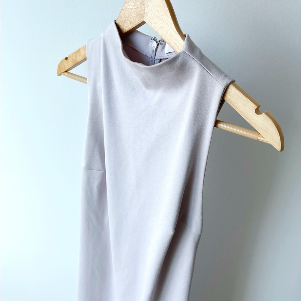 Sleeveless Lilac Bodycon Dress